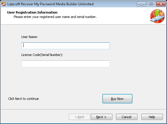lazesoft recover my password media builder home edition