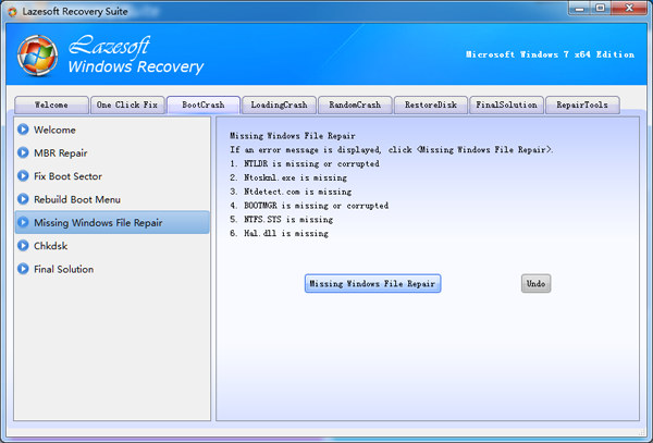 lazesoft windows recovery 0xc000021a