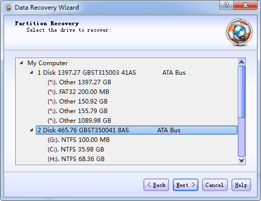 damaged partition recovery