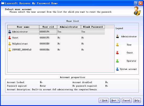 Lazesoft Recover My Password 4.7.1.1 download the new version for windows